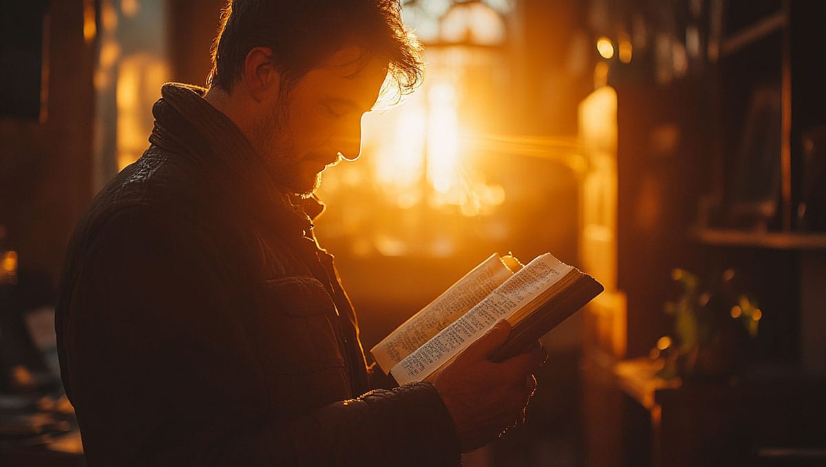 A close-up of a person holding a Bible and a key, symbolizing faith unlocking breakthroughs